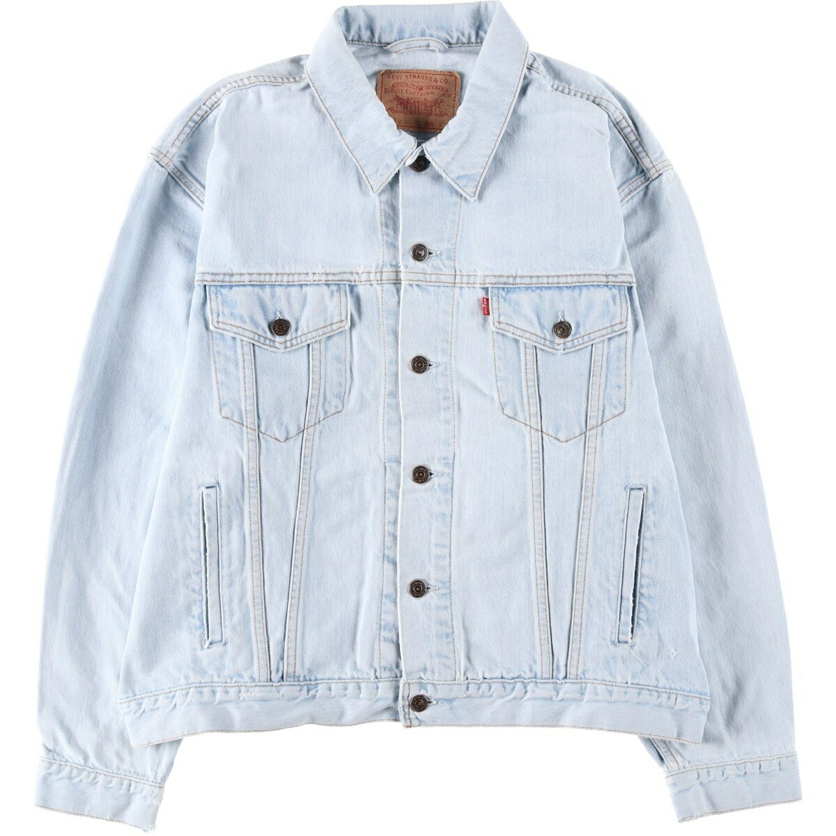 古着 90'S リーバイス Levi's 70503 02 ユーロモデル デニムジャケット Gジャン スペイン製 メンズXXL相当 ヴィンテージ /eaa634676 【中古】 【260421】
