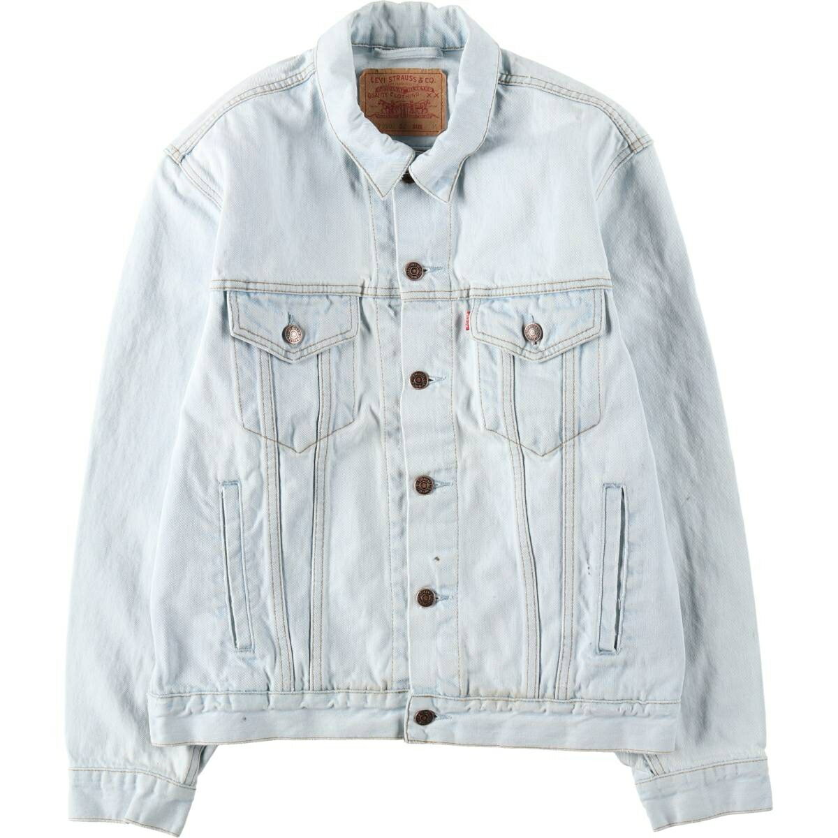 古着 90'S リーバイス Levi's 70503-0209 ユーロモデル デニムジャケット Gジャン メンズM相当 ヴィンテージ /eaa634678 【中古】 【260503】 ブルー系 春秋冬