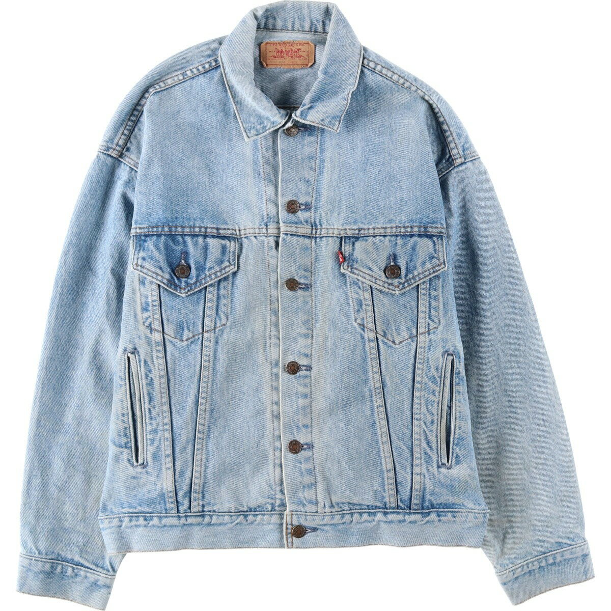 古着 90'S リーバイス Levi's 70507-0218 デニムジャケット Gジャン USA製 メンズM相当 ヴィンテージ /eaa634681 【中古】 【260425】