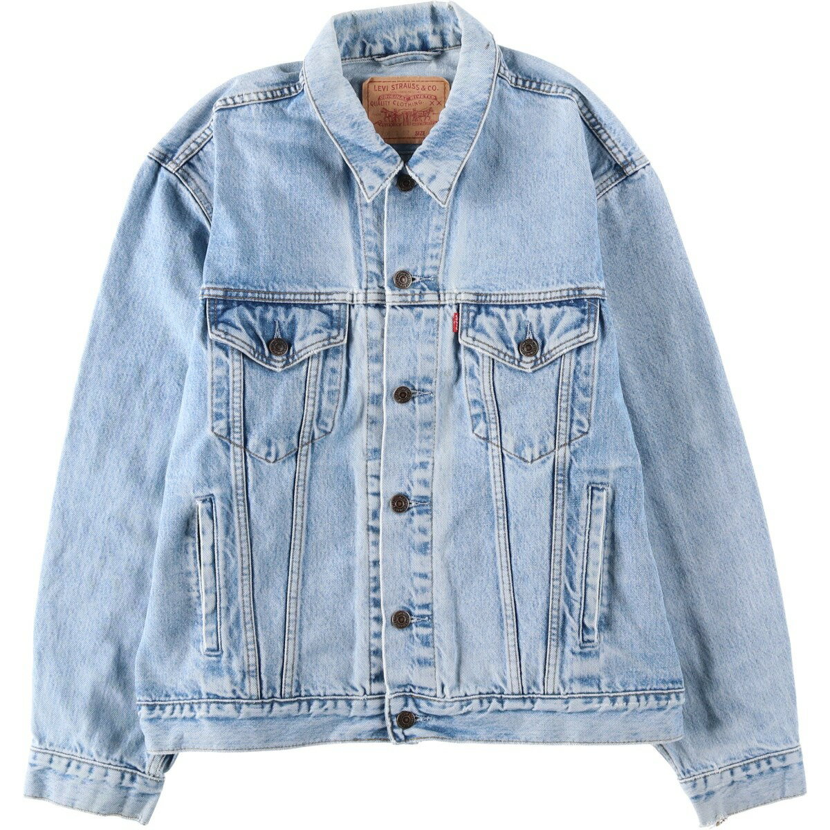 古着 90'S リーバイス Levi's 70503-0216 デニムジャケット Gジャン メンズL相当 ヴィンテージ /eaa634687 【中古】 【260425】