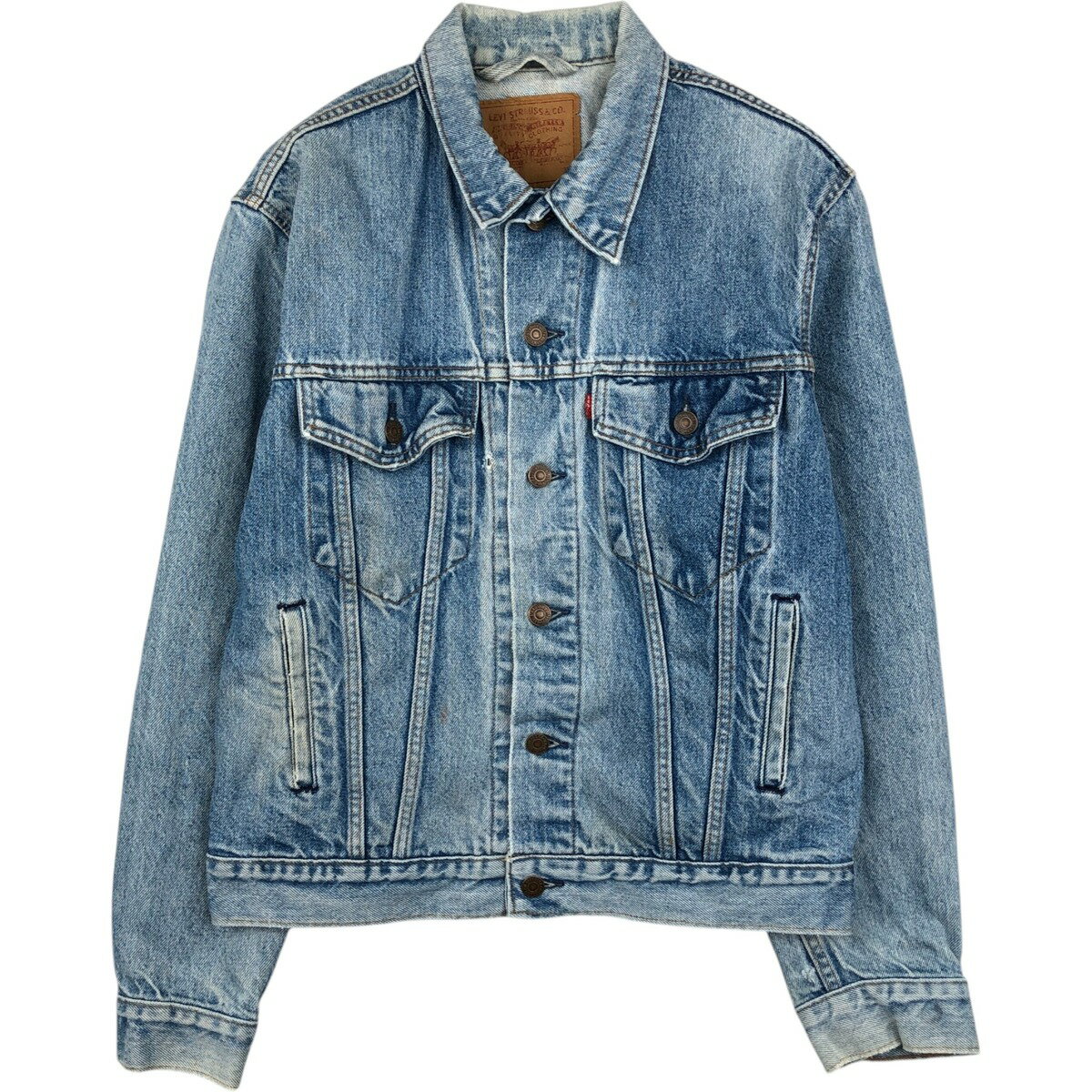 古着 90'S リーバイス Levi's 70506-0216 デニムジャケット Gジャン USA製 メンズM相当 ヴィンテージ /eaa634695 【中古】 【260424】