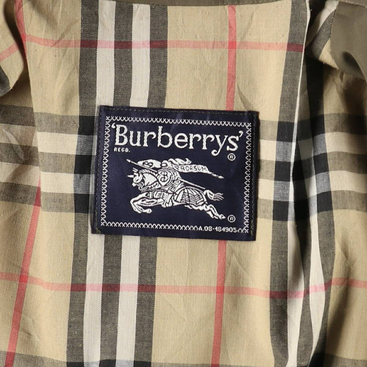 古着 バーバリー Burberry's ステンカラーコート バルマカーンコート メンズS相当 eaa634756 中古 2604 jam-ing-11562274 古着屋JAM サンプル画像3