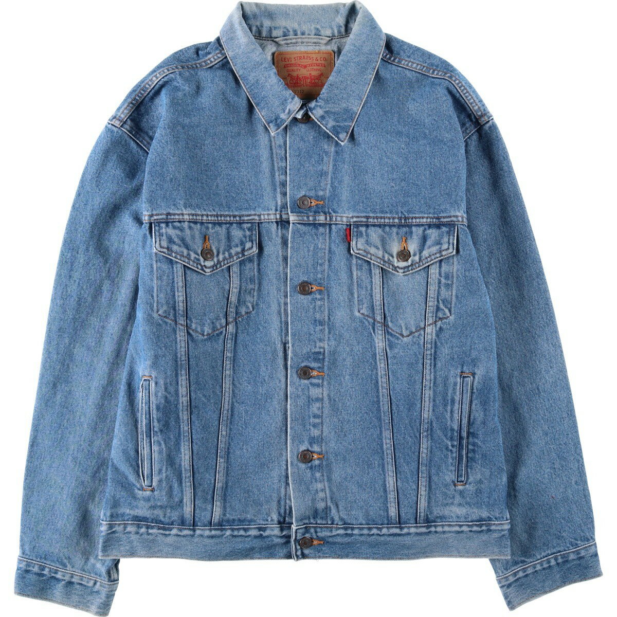 古着 00'S リーバイス Levi's 70508-7112 デニムジャケット Gジャン メンズL相当 /eaa634764 【中古】 【260427】