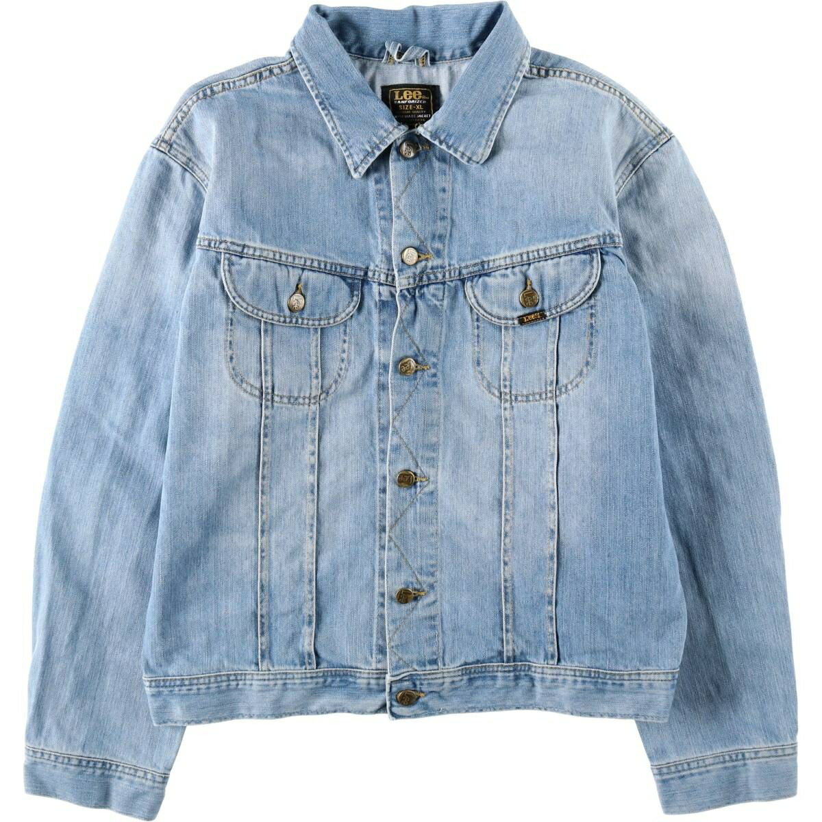 古着 ~90'S リー Lee デニムジャケット Gジャン メンズXL相当 ヴィンテージ /eaa634772 【中古】 【260424】