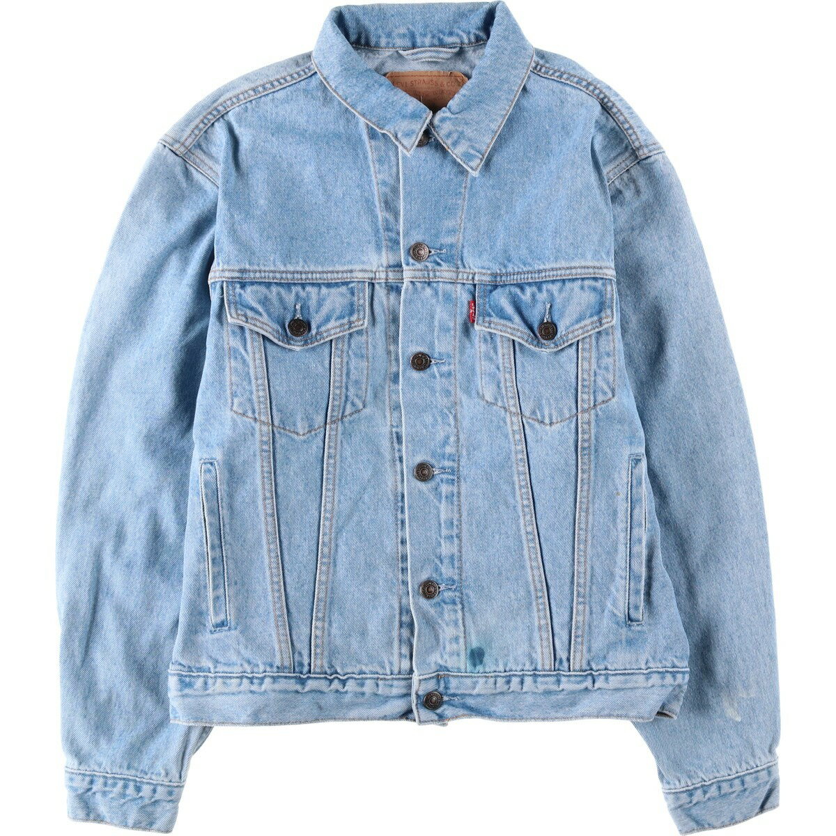古着 90'S リーバイス Levi's 70503-0213 デニムジャケット Gジャン メンズM相当 ヴィンテージ /eaa634780 【中古】 【260424】
