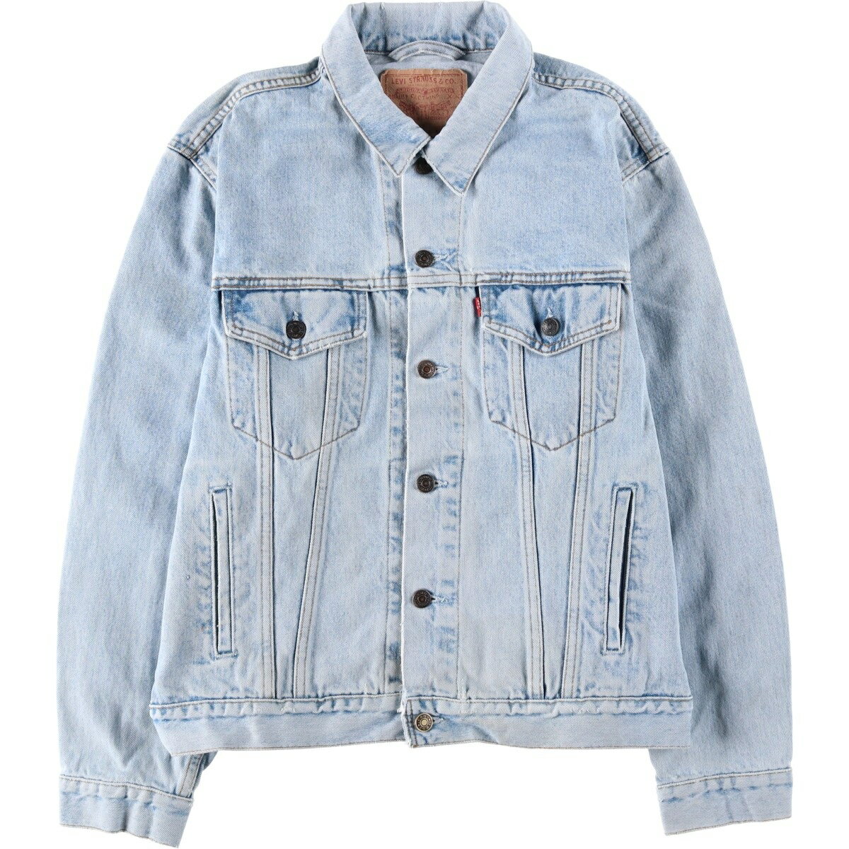 古着 90'S リーバイス Levi's 70503-0210 デニムジャケット Gジャン メンズL相当 ヴィンテージ /eaa634784 【中古】 【260424】