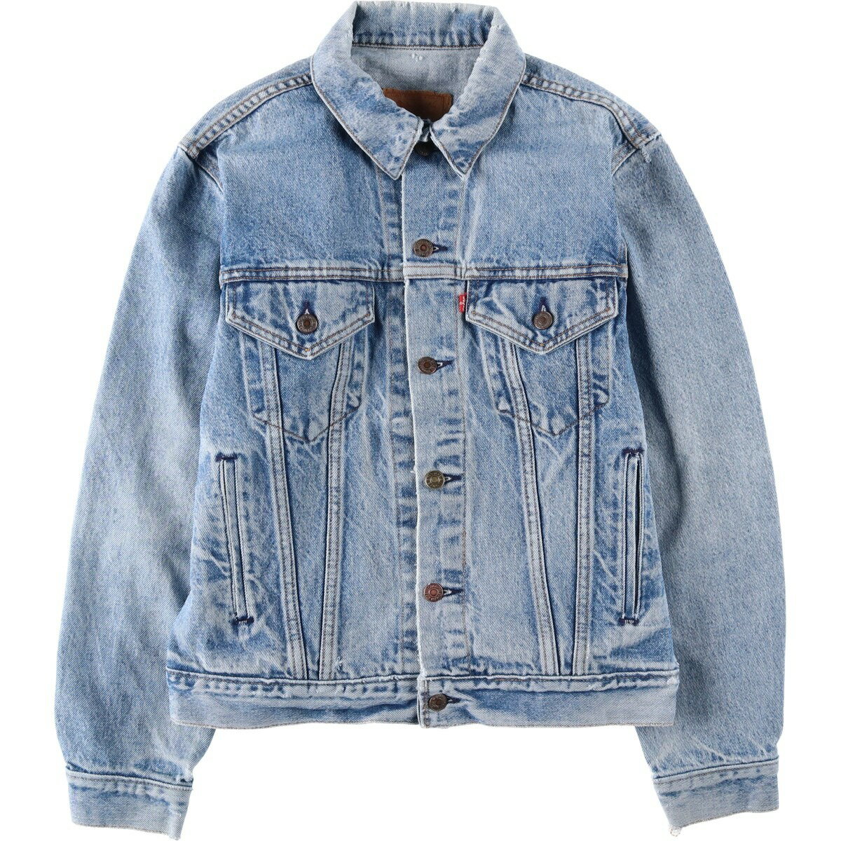 古着 80~90'S リーバイス Levi's 70506-0216 デニムジャケット Gジャン USA製 メンズM相当 ヴィンテージ /eaa634786 【中古】 【260424】