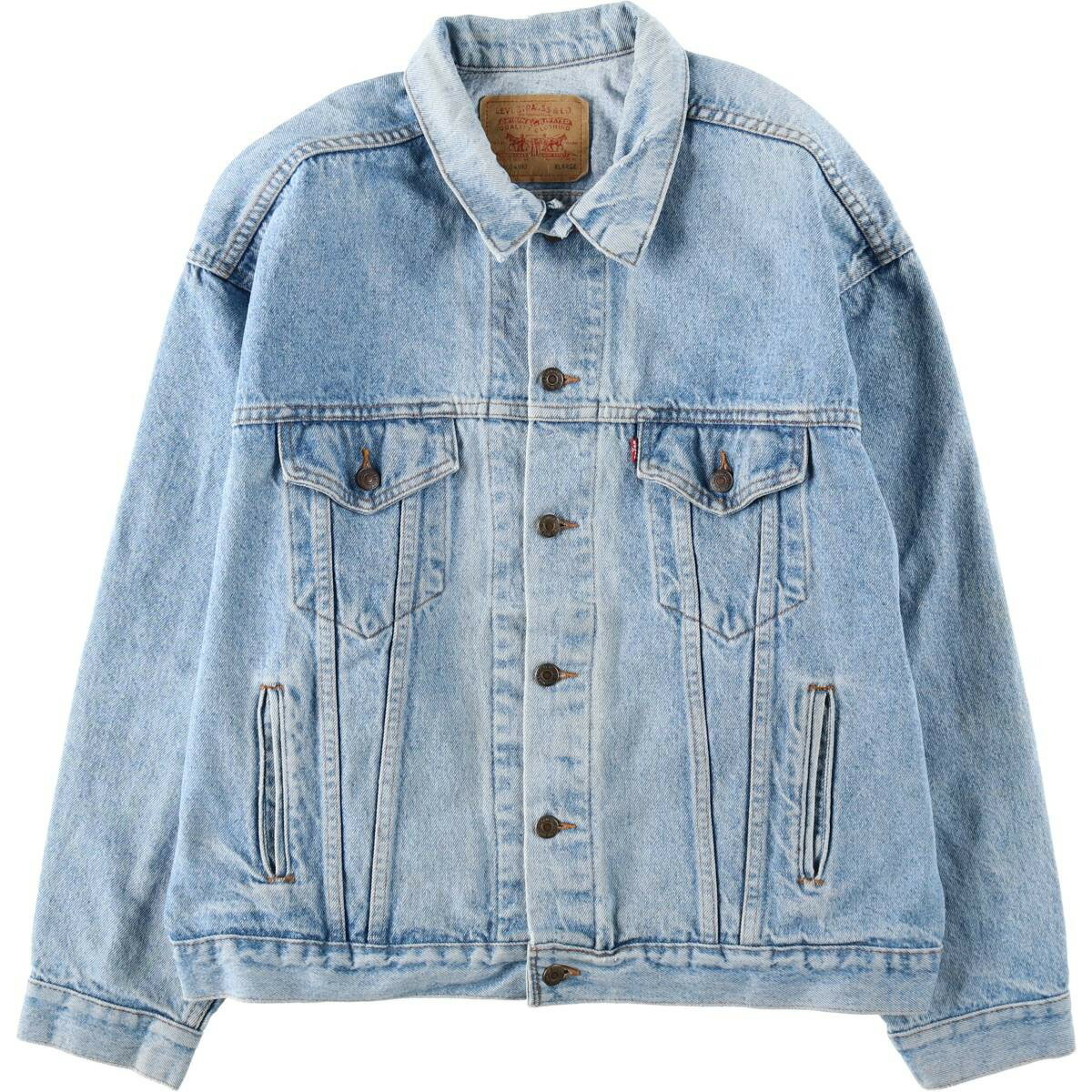 古着 90'S リーバイス Levi's 70507-4890 デニムジャケット Gジャン USA製 メンズXL相当 ヴィンテージ /eaa634789 【中古】 【260424】