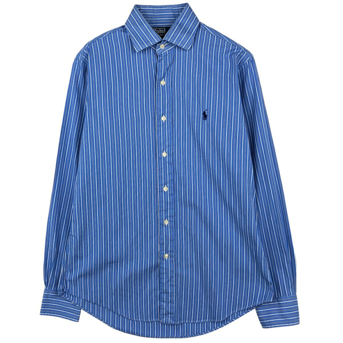 Rakuten - 古着 ラルフローレン Ralph Lauren REGENT CUSTOM FIT マルチストライプ 長袖 コットンストライプシャツ メンズM相当 /eaa634860 【中古】 【260419】