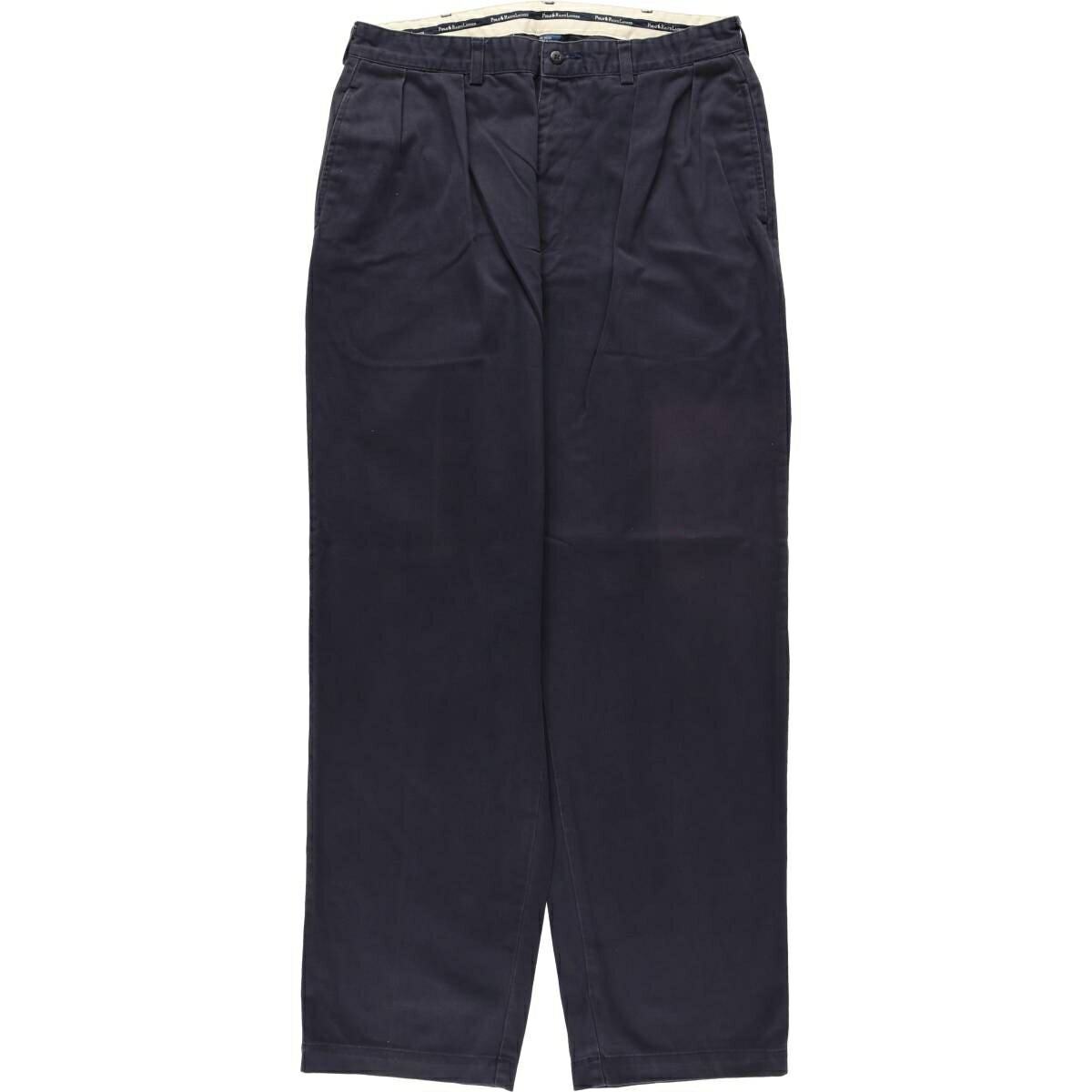 樂天商城 - 古着 ラルフローレン Ralph Lauren Polo Ralph Lauren ANDREW PANT ツータック チノパンツ メンズw34相当 /eaa634945 【中古】 【260425】