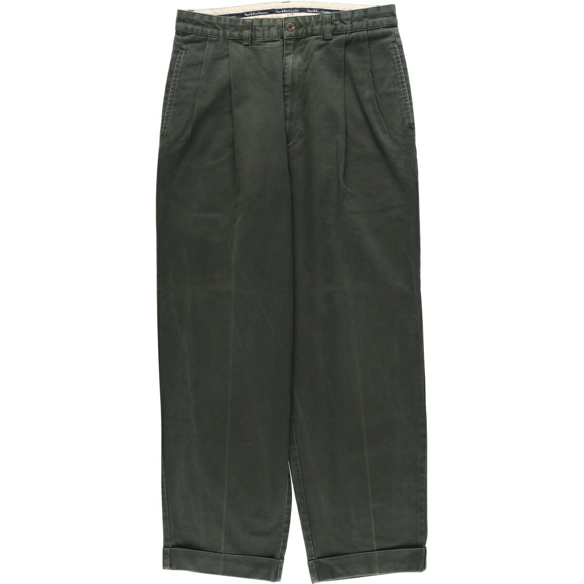 樂天商城 - 古着 ラルフローレン Ralph Lauren POLO RALPH LAUREN ツータック チノパンツ メンズw31相当 /eaa634990 【中古】 【260419】