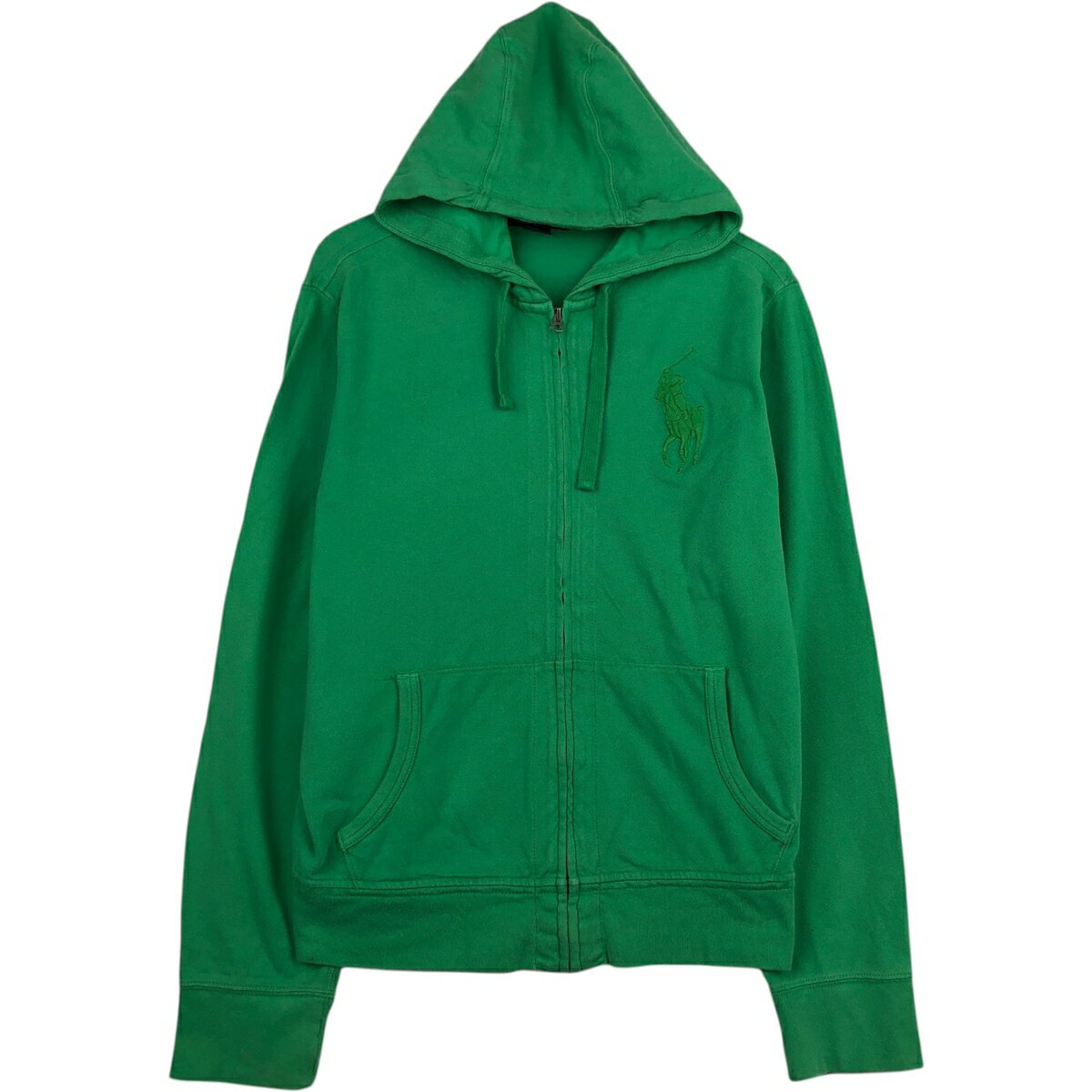 古着 ラルフローレン Ralph Lauren POLO by Ralph Lauren ビックポニー スウェットフルジップパーカー メンズL相当 /eaa635002 【中古】 【260419】