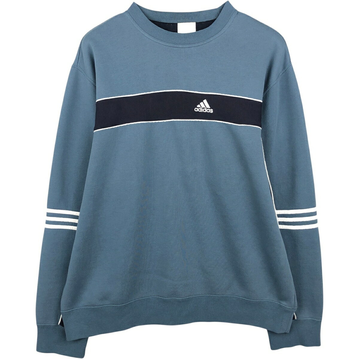 Collaboration - 古着 00'S アディダス adidas ロゴスウェットシャツ トレーナー メンズXL相当 /eaa635032 【中古】 【260511】