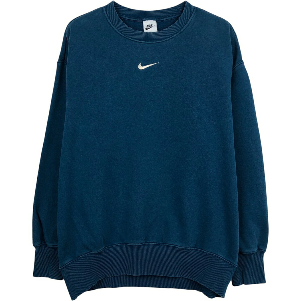 樂天商城 - 古着 ナイキ NIKE センターロゴ ワンポイントロゴスウェットシャツ トレーナー メンズS相当 /eaa635033 【中古】 【260417】