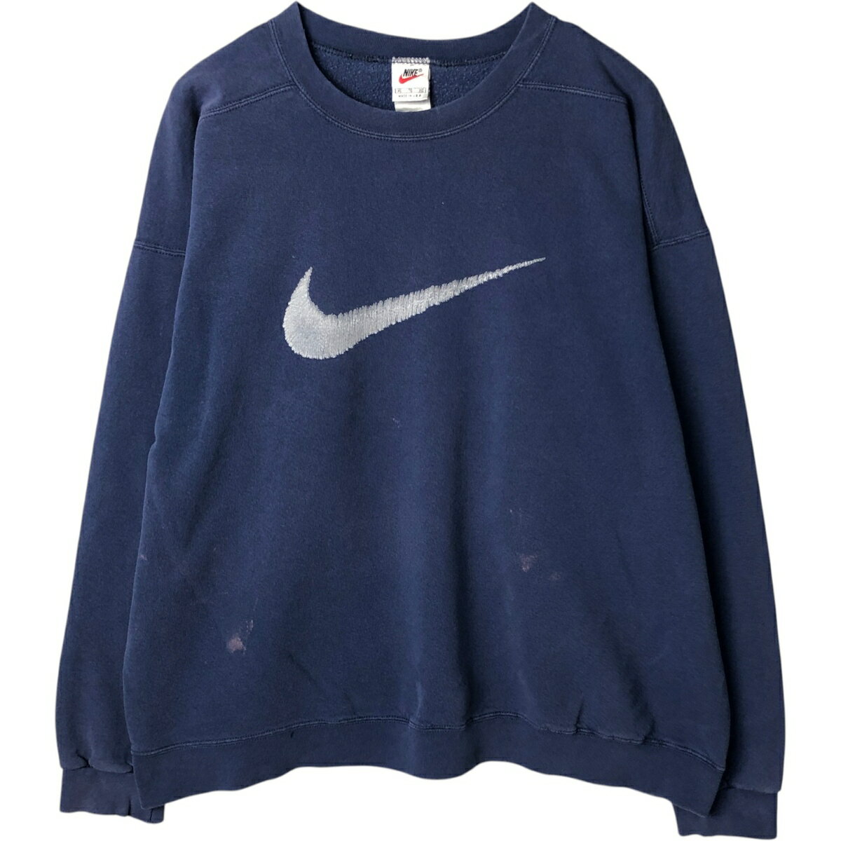 Rakuten - 古着 90'S ナイキ NIKE ロゴスウェットシャツ トレーナー USA製 メンズXL相当 ヴィンテージ /eaa635073 【中古】 【260413】