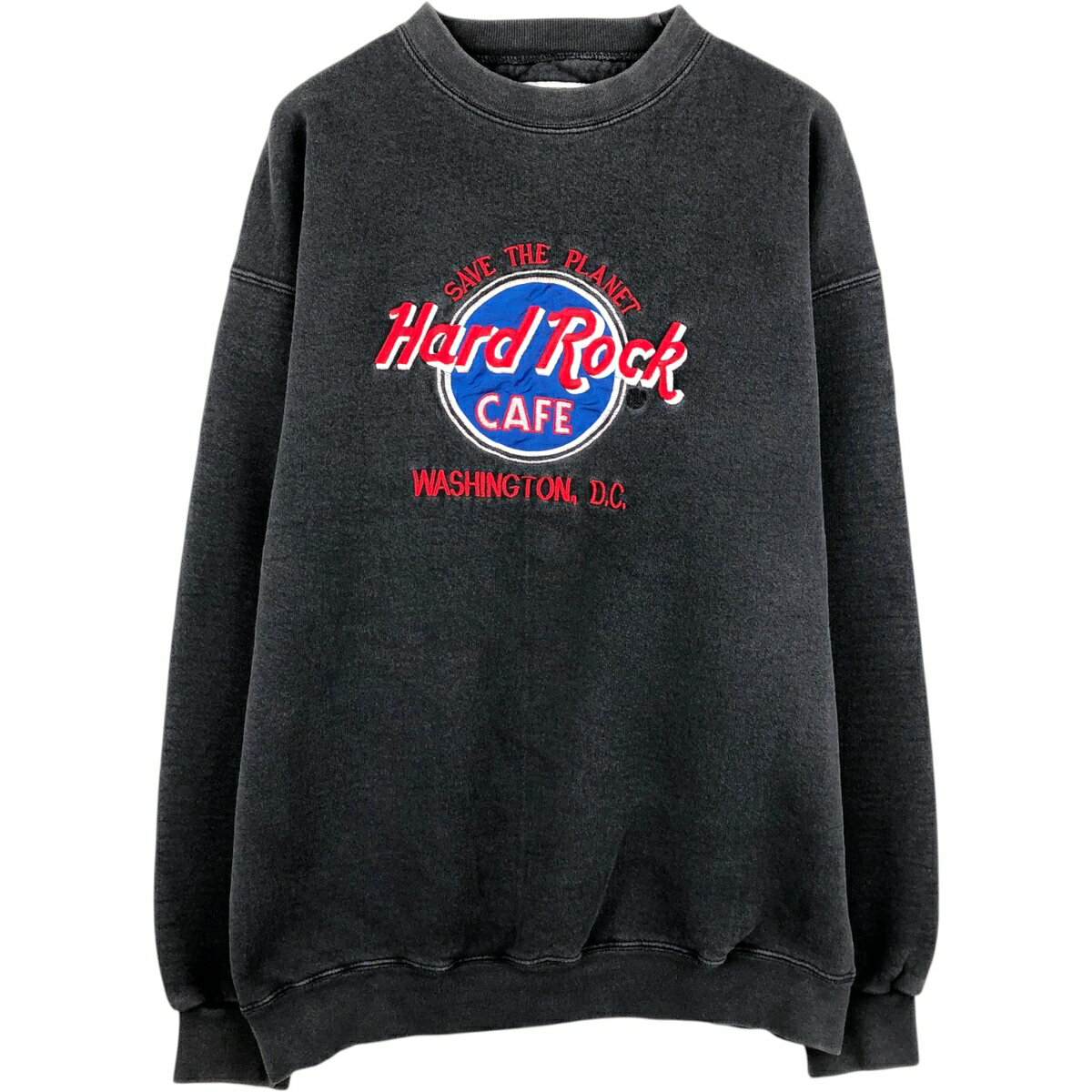 乐天商城 - 古着 90'S HARD ROCK CAFE ハードロックカフェ アドバタイジング スウェットシャツ トレーナー USA製 メンズL相当 ヴィンテージ /eaa635082 【中古】 【260417】