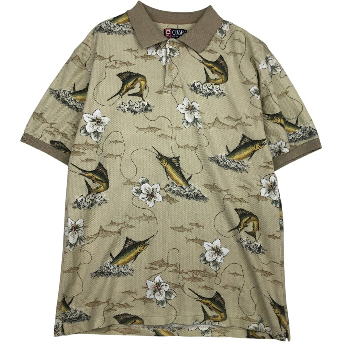 【未使用級】 ポロラルフローレン バンドカラー ロングシャツ L　ノーカラー 楽天市場】襟なしシャツ（ブランドラルフローレン）の通販