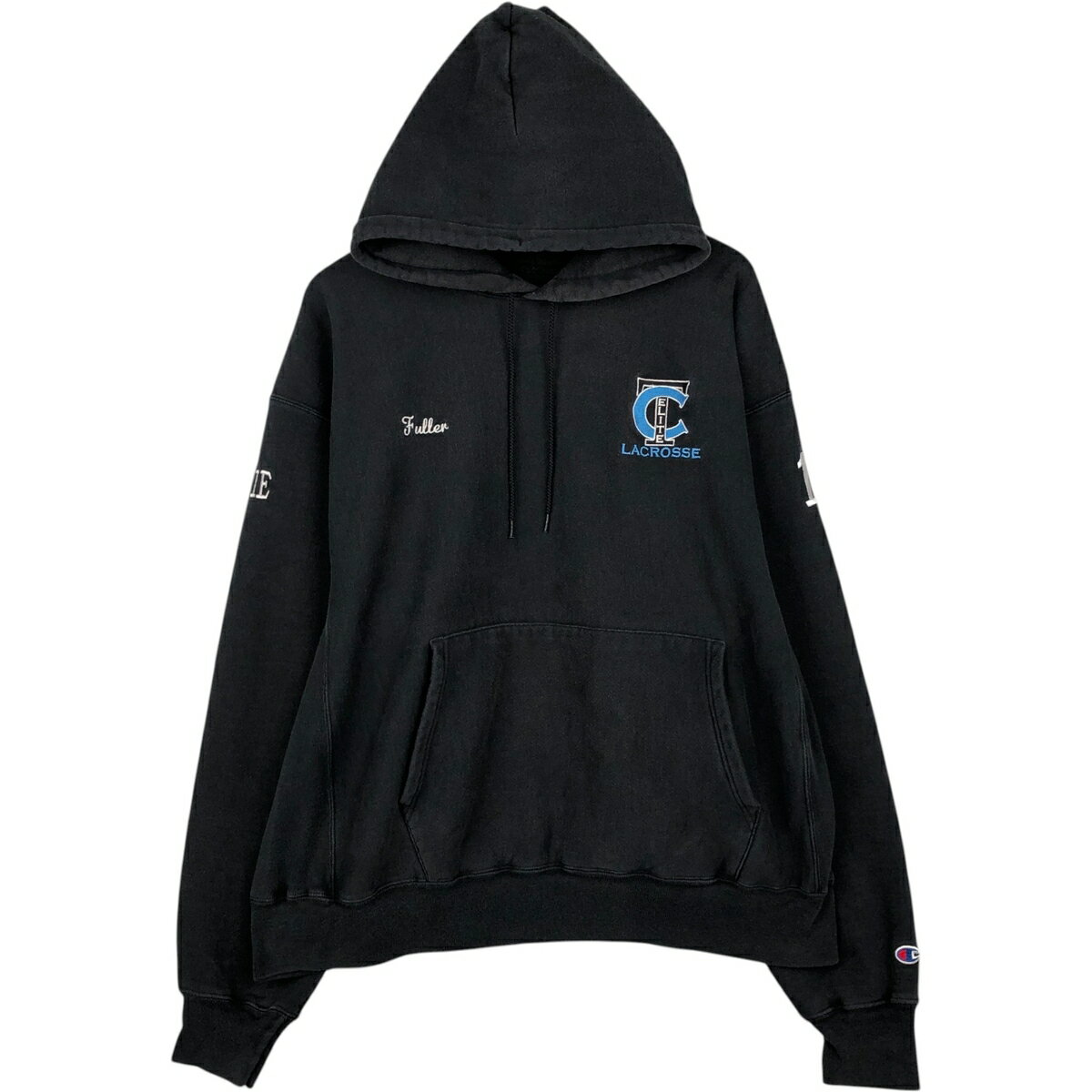 商品詳細 ブランド・Champion・チャンピオン・ 特徴・プルオーバー・長袖・ モデル/形状・PREMIUM REVERSE WEAVE プレミアムリバースウィーブ・スウェットプルオーバーパーカー・ 素材・コットン:82%・ポリエステル:18%・ 色・チャコール・ 柄・無地・刺繍・ 生産国・エルサルバドル製・ 年代・00年代・ サイズ・メンズXL・表記サイズ:XL・着丈:65.5cm・身幅:64cm・肩幅:62cm・袖丈:62.5cm・ コンディション・C・ カテゴリ・メンズ・トップス・スウェット・パーカー・ 商品番号・eaa635447・ 取扱店・・ スタッフコメントChampion PREMIUM REVERSE WEAVE プレミアムリバースウィーブ スウェットプルオーバーパーカー / メンズXL / 商品番号 eaa635447 USEDですので使用感などございますが、まだまだご愛用していただけます。 古着という事をご理解の上ご注文よろしくお願いします。 【状態追記】 ●前、裾・左腕に汚れ ●内側、前首周りに汚れ※状態は当社独自の基準です。 着用感表記サイズ着丈身幅肩幅袖丈 メンズXLXL(※着用感、表記サイズは目安です。)65.5cm64cm62cm62.5cm ※測定値の若干の誤差はご了承下さい。サイズガイドはこちら ブランドChampionチャンピオン 特徴プルオーバー / 長袖モデル/形状PREMIUM REVERSE WEAVE プレミアムリバースウィーブ / スウェットプルオーバーパーカー素材コットン:82% / ポリエステル:18%色チャコール柄無地 / 刺繍生産国エルサルバドル製年代00年代カテゴリパーカー商品番号eaa635447取扱店　　 チャンピオンの他の商品を見るパーカーの他の商品を見る