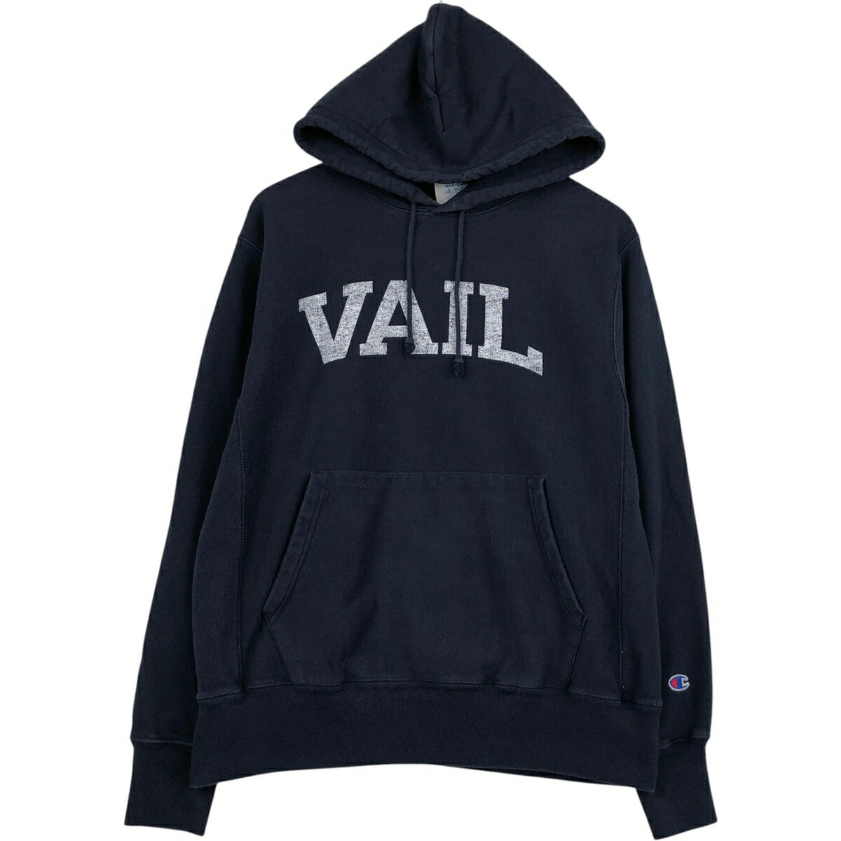 樂天商城 - 古着 チャンピオン Champion REVERSE WEAVE リバースウィーブ カレッジ スウェットフルジップパーカー メンズM相当 /eaa635467 【中古】 【260414】