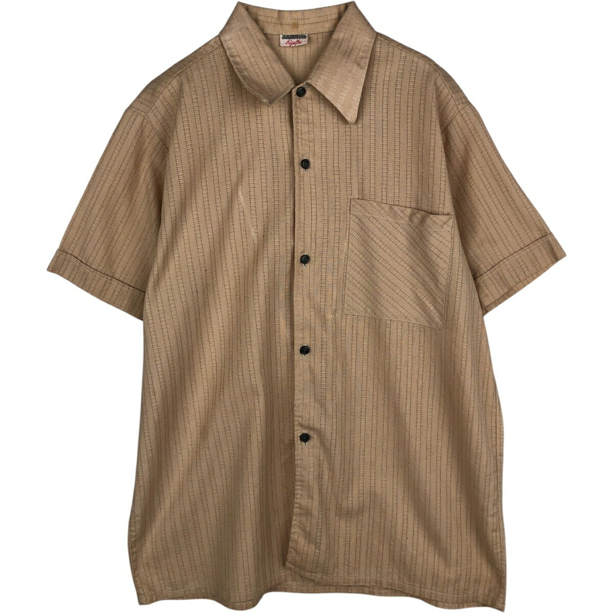 Rakuten - 古着 半袖 ボックスシャツ メンズM相当 ヴィンテージ /eaa635681 【中古】 【260414】