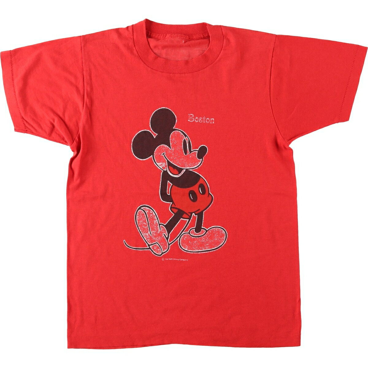 Rakuten - 古着 MICKEY MOUSE ミッキーマウス キャラクタープリントTシャツ レディースS相当 ヴィンテージ /eaa635805 【中古】 【260419】 【Elulu/エルル】