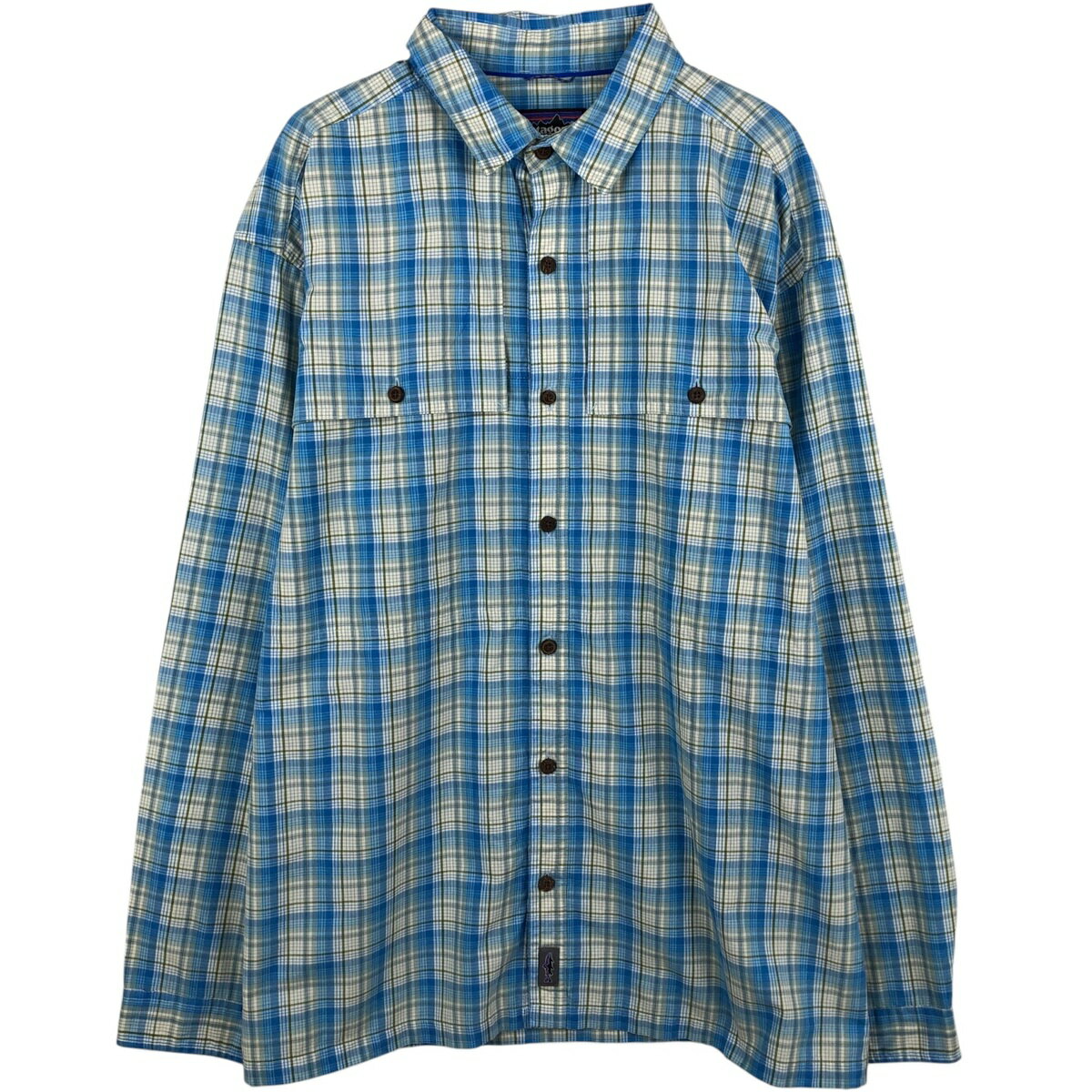 Rakuten - 古着 パタゴニア Patagonia 52181SP18 長袖 チェックシャツ メンズXL相当 /eaa636001 【中古】 【260420】