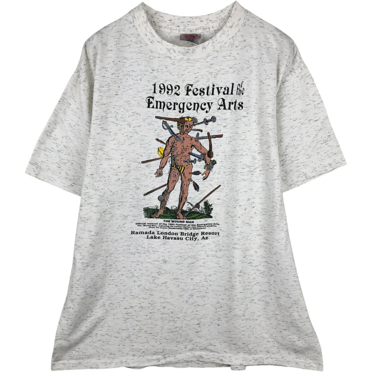 Rakuten - 古着 90'S オニータ ONEITA POWER-T プリントTシャツ USA製 メンズL相当 ヴィンテージ /eaa636214 【中古】 【260419】