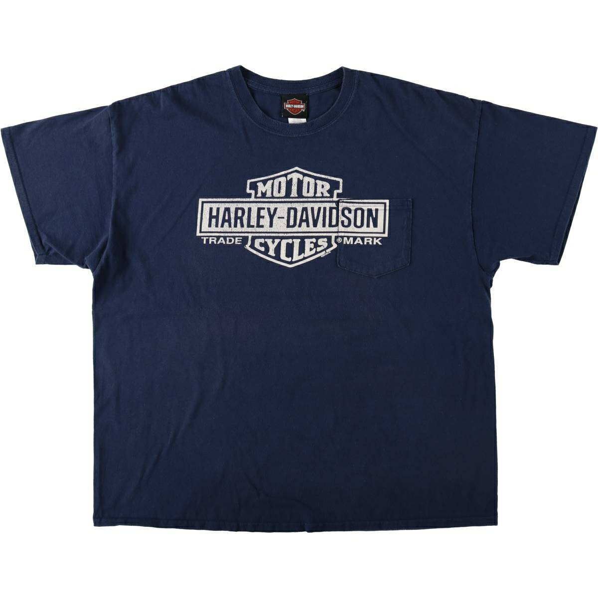 乐天商城 - 古着 ハーレーダビッドソン Harley-Davidson 星条旗柄 モーターサイクル バイクTシャツ メンズXXL相当 ヴィンテージ /eaa636233 【中古】 【260421】