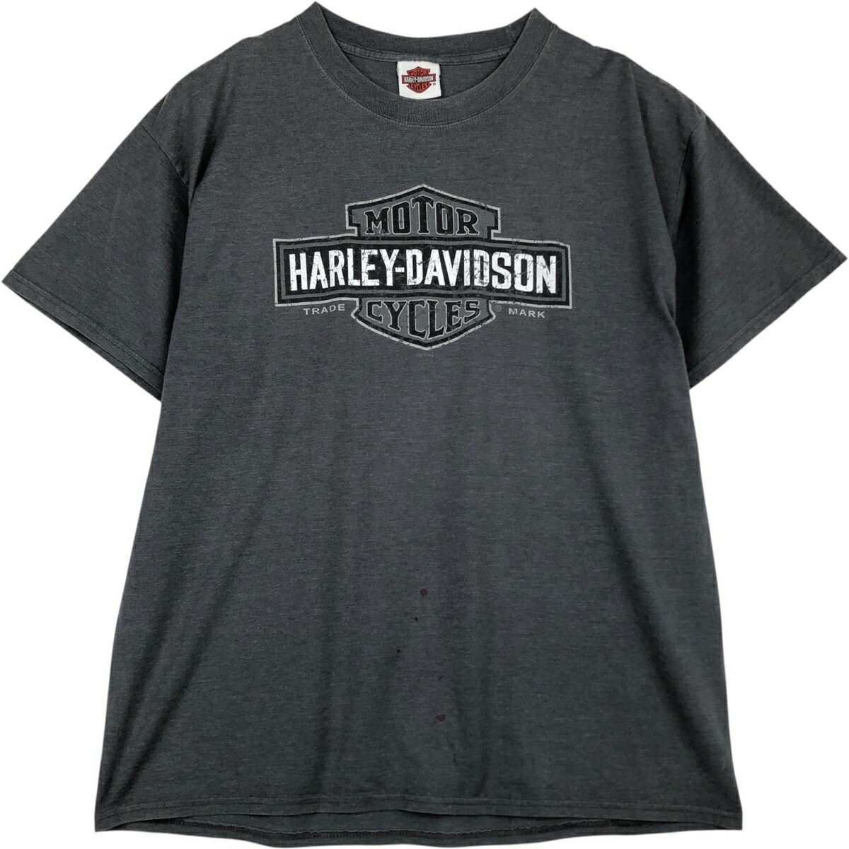 乐天商城 - 古着 ハーレーダビッドソン Harley-Davidson ピースマーク モーターサイクル バイクTシャツ メンズXL相当 /eaa636258 【中古】 【260424】