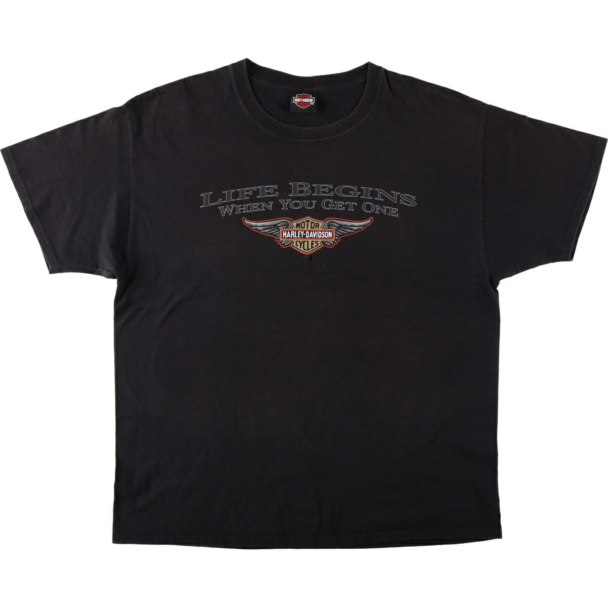 樂天商城 - 古着 00'S Harley-Davidson ハーレーダビッドソン モーターサイクル バイクTシャツ メンズXL相当 /eaa636291 【中古】 【260422】