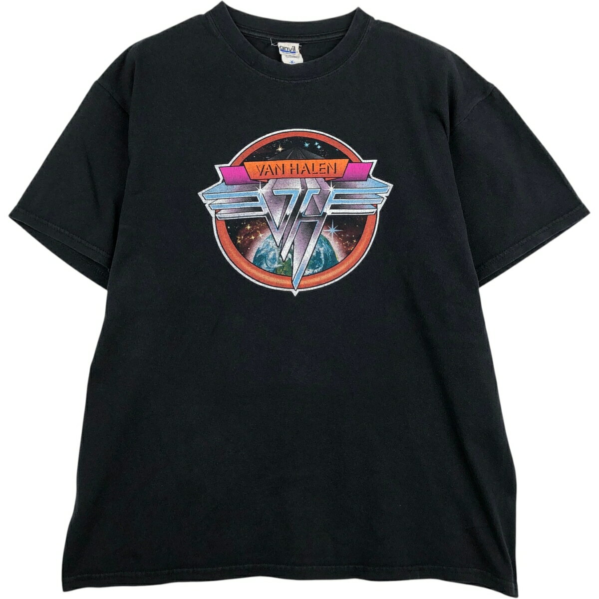 古着 アンビル Anvil VAN HALEN ヴァンヘイレン バンドTシャツ バンT メンズXL相当 /eaa636327 【中古】 【260419】