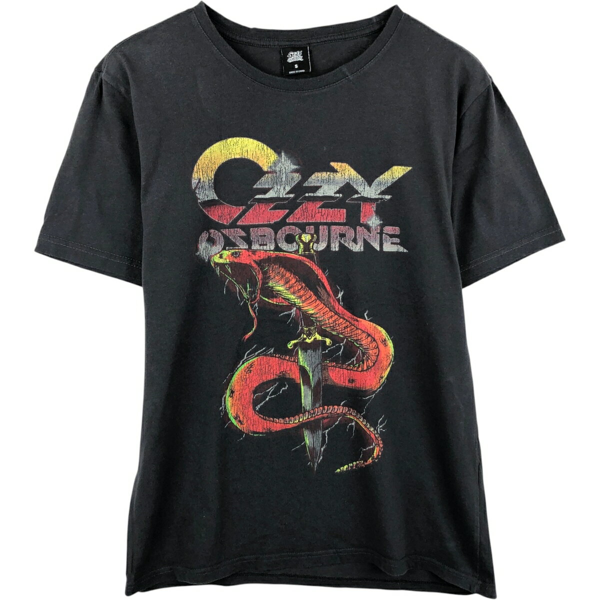 Rakuten - 古着 Ozzy Osbourne オジーオズボーン バンドTシャツ バンT メンズS相当 /eaa636347 【中古】 【260419】