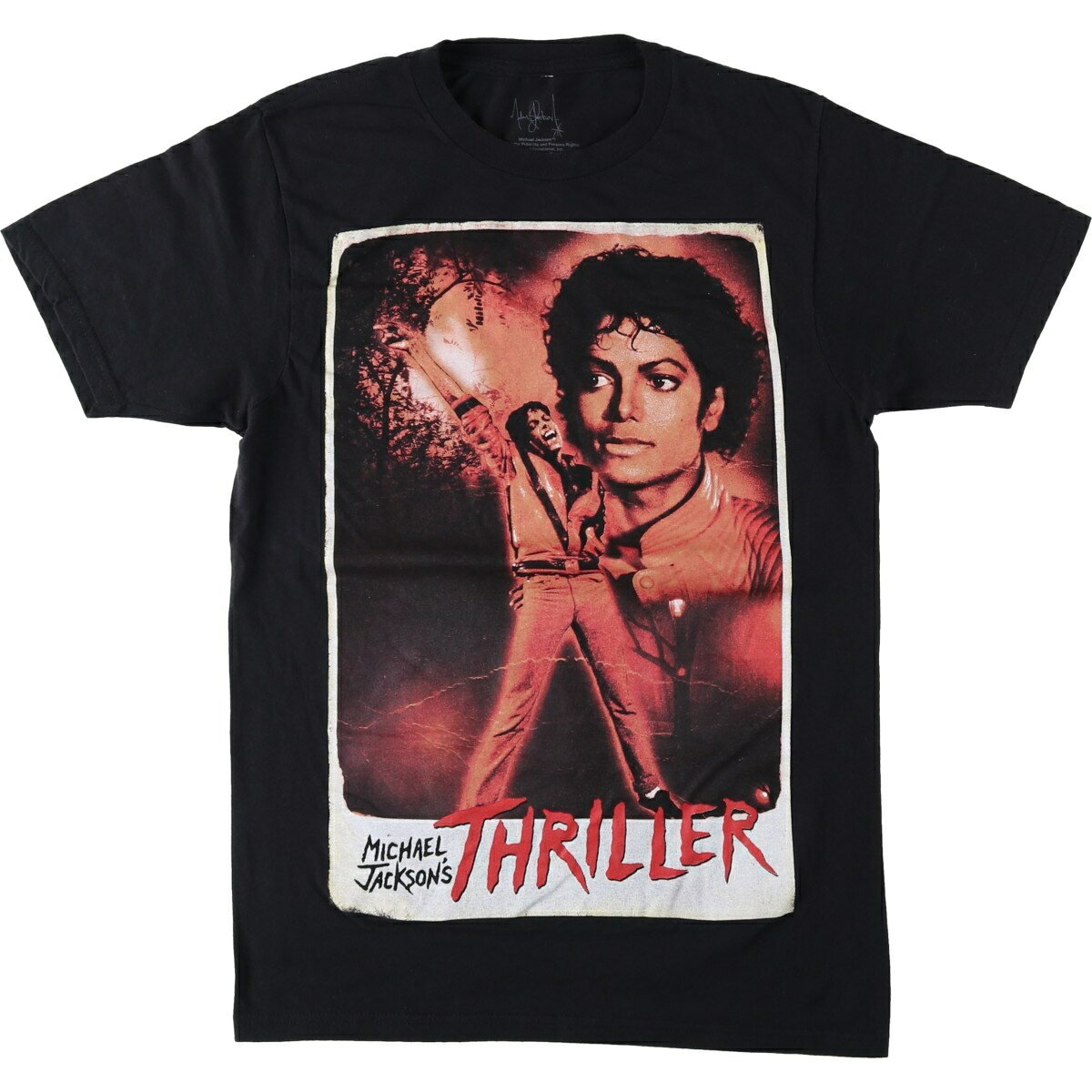 古着 MICHAEL JACKSON マイケルジャクソン バンドTシャツ バンT メンズS相当 /eaa636386 【中古】 【260425】