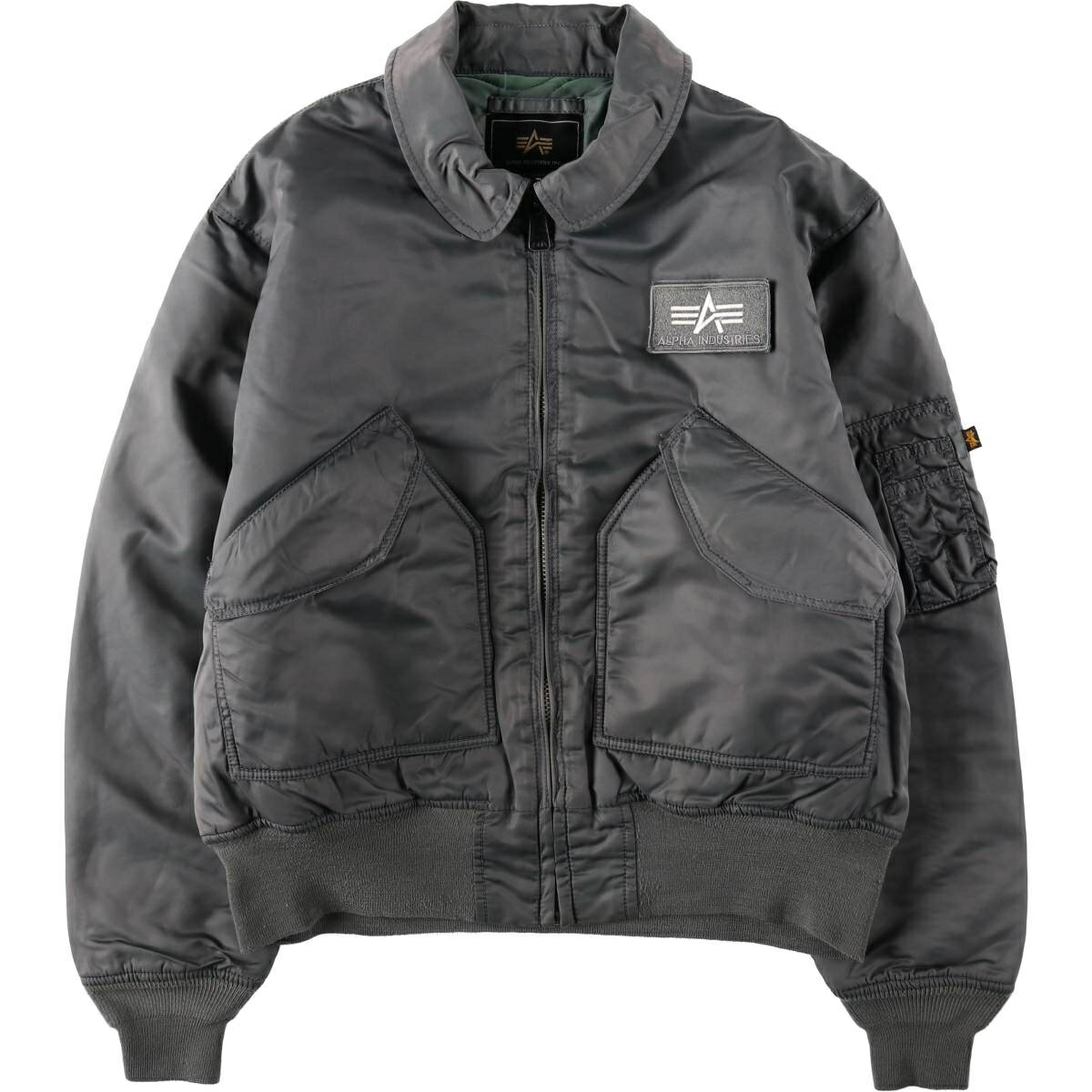 乐天商城 - 古着 民間品 アルファ ALPHA CWU-45/Pタイプ 中綿入り ミリタリー フライトジャケット メンズL相当 /eaa636599 【中古】 【260502】
