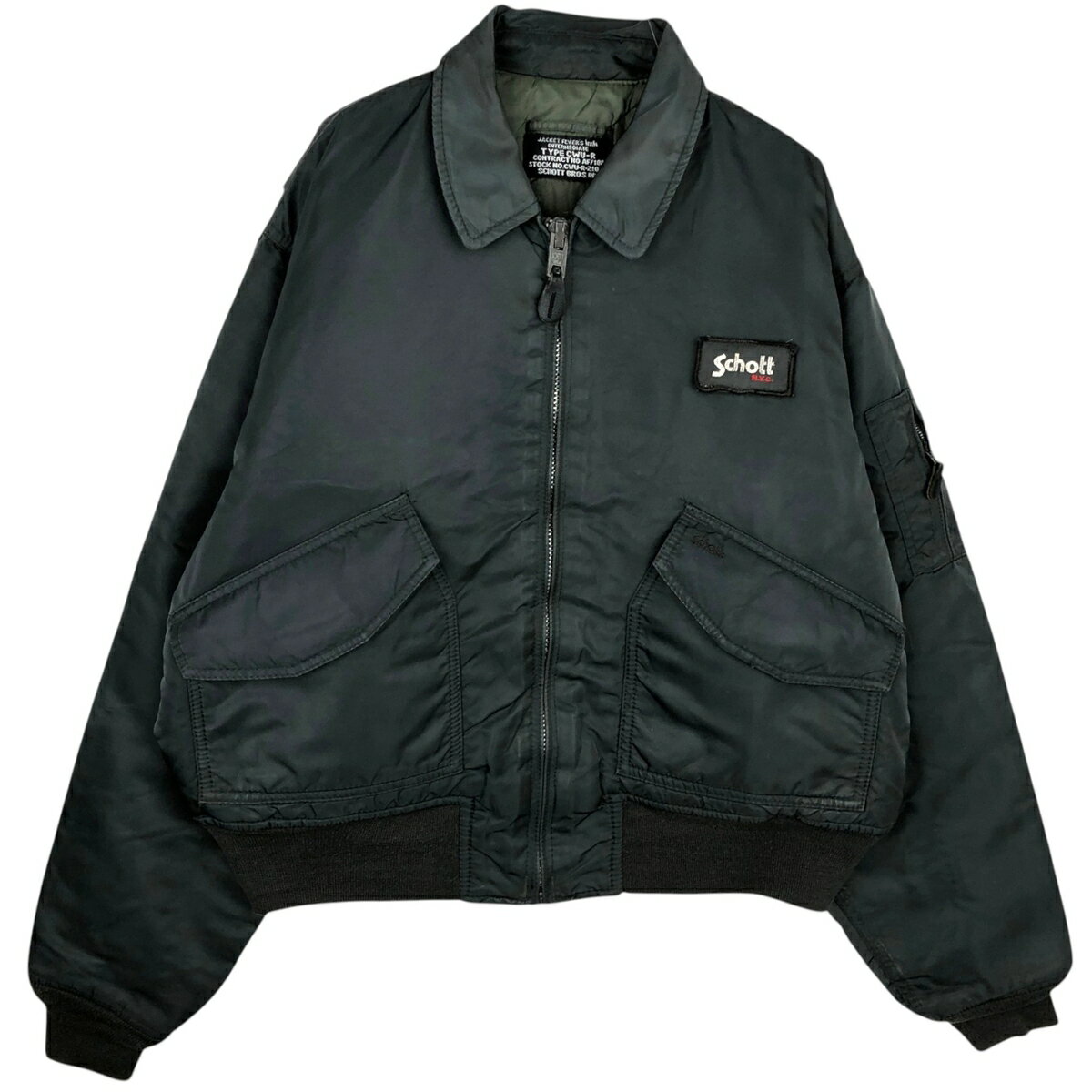 楽天市場】schott ショット（カラーカーキグリーン）（コート
