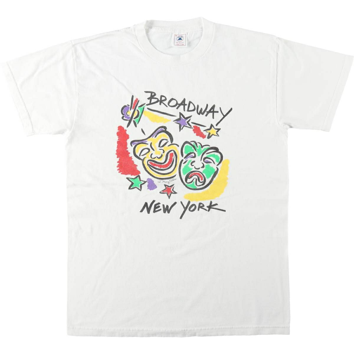 古着 デルタ DELTA PRO WEIGHT プリントTシャツ USA製 メンズM相当 /eaa636839  