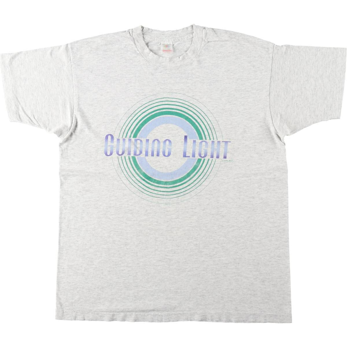 古着 90'S フルーツオブザルーム FRUIT OF THE LOOM GUIDING LIGHT ガイディング ライト テレビドラマ 映画 ムービーTシャツ USA製 メンズXL相当 ヴィンテージ /eaa636852  