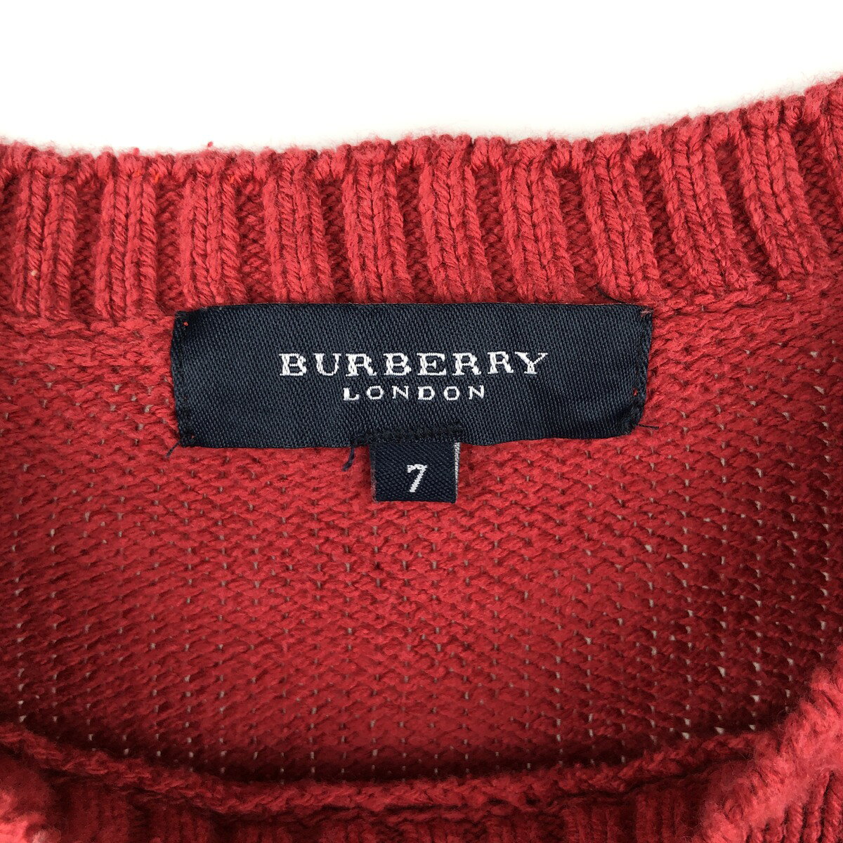古着 バーバリー Burberry's モックネック コットンニットセーター メンズXL相当 eaa637134 中古 2604 jam-ing-11562080 古着屋JAM サンプル画像3