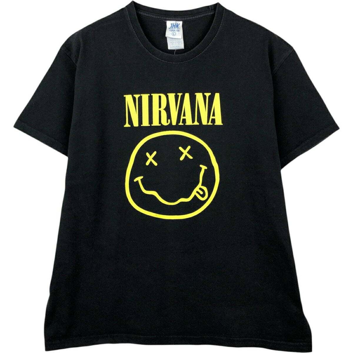 樂天商城 - 古着 NIRVANA ニルヴァ—ナ バンドTシャツ バンT メンズL相当 /eaa637388 【中古】 【260425】
