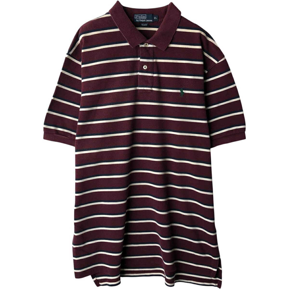 【新品タグ付き】POLO RALPH LAUREN ボーダー ポロシャツ　M POLO RALPH LAUREN（ポロ・ラルフローレン） POLO Ralph Laure ポロ