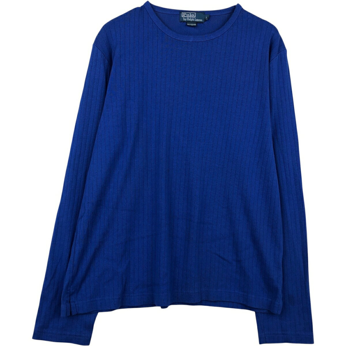 樂天商城 - 古着 ラルフローレン Ralph Lauren POLO by Ralph Lauren リブ編み ロングTシャツ ロンT メンズL相当 /eaa637528 【中古】 【260423】