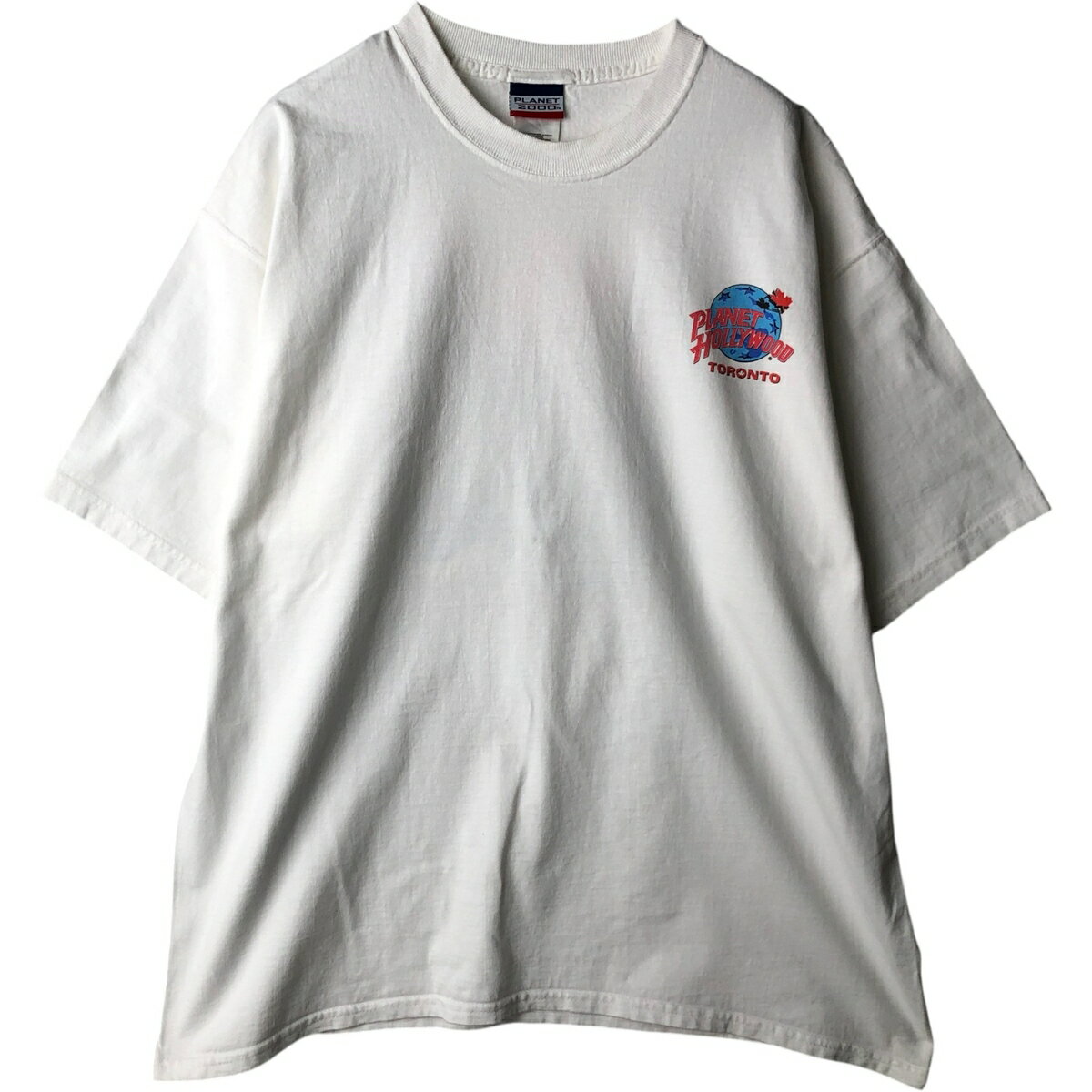 Rakuten - 古着 90'S PLANET HOLLYWOOD プラネットハリウッド アドバタイジングTシャツ メンズXL相当 ヴィンテージ /eaa637899 【中古】 【260502】