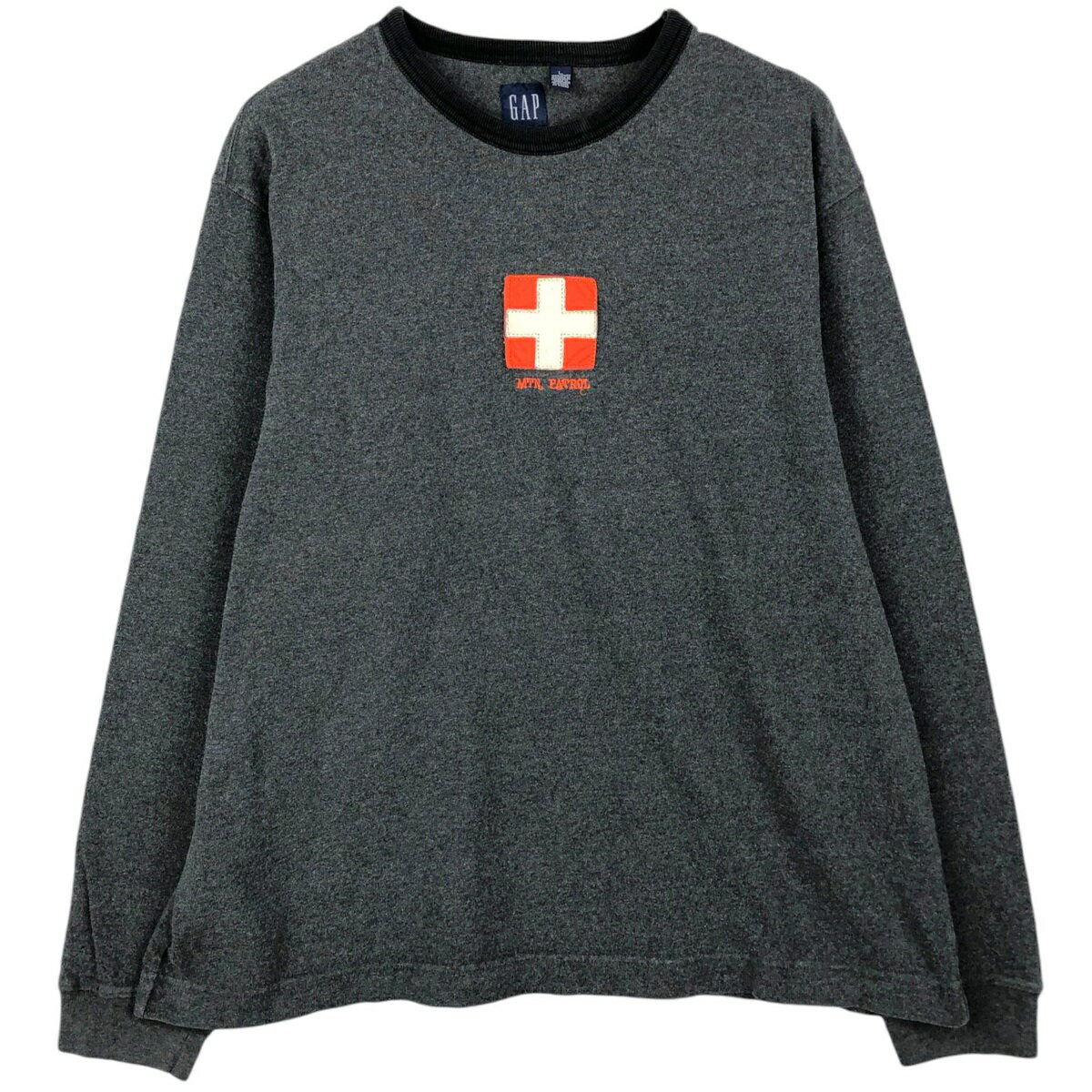 樂天商城 - 古着 90'S ギャップ GAP オールドギャップ ロングTシャツ ロンT メンズL相当 ヴィンテージ /eaa638025 【中古】 【260426】 【GR-NV】