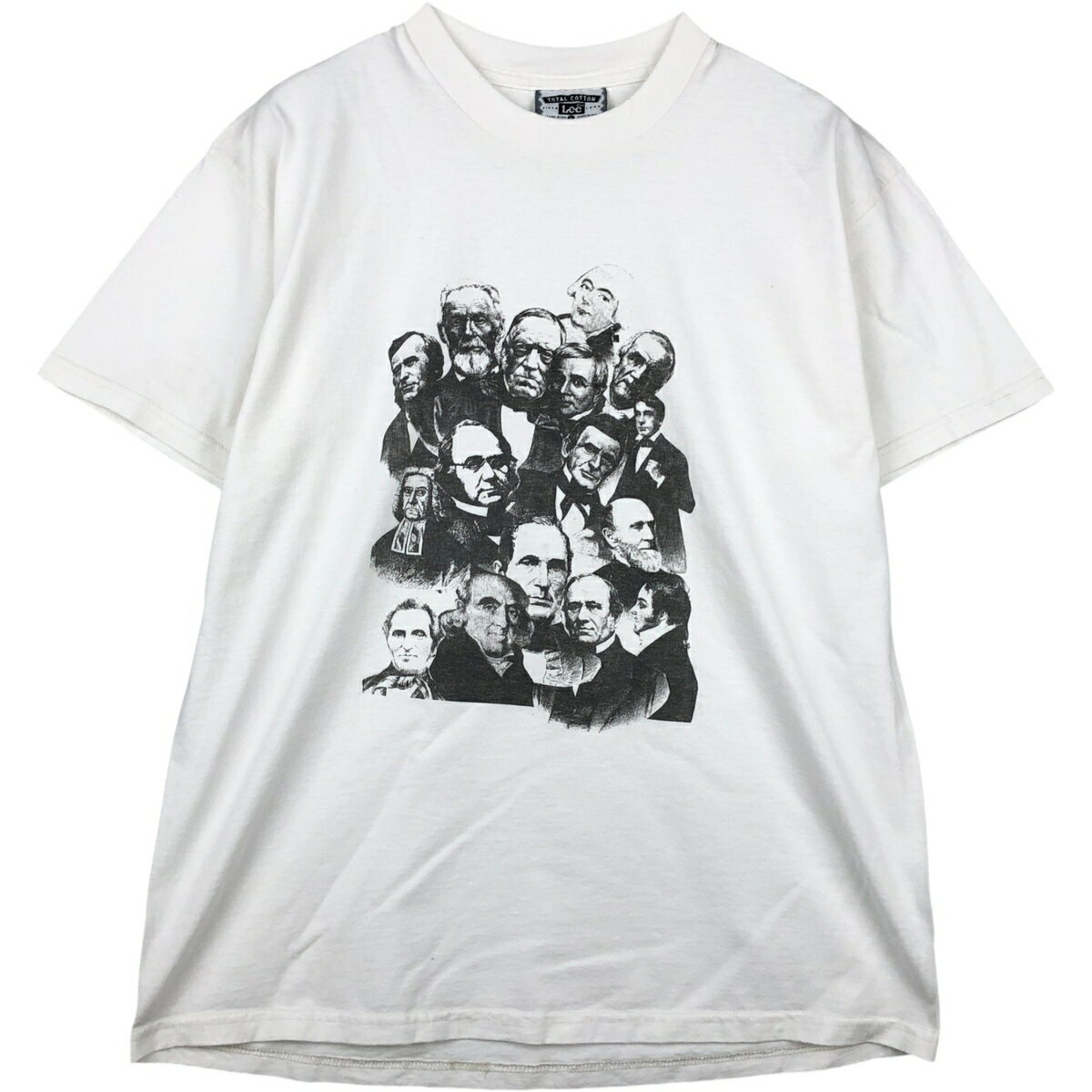 Rakuten - 古着 90'S リー Lee 偉人Tシャツ USA製 メンズL相当 ヴィンテージ /eaa638259 【中古】 【260426】