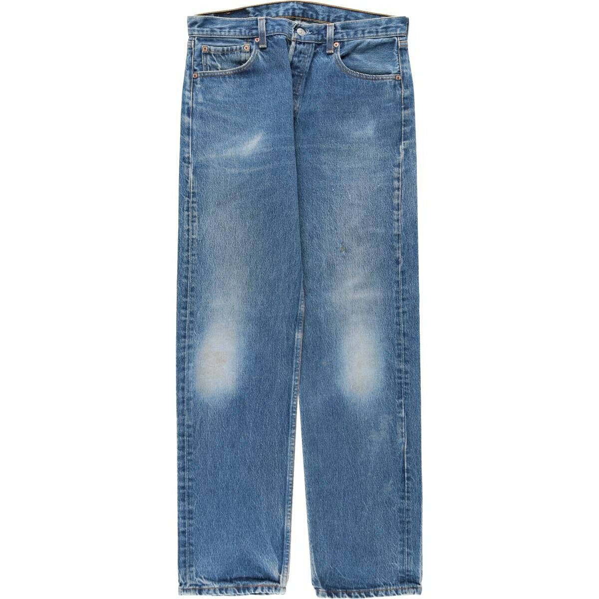乐天商城 - 古着 90'S リーバイス Levi's 501-0000 ストレートデニムパンツ USA製 メンズw34相当 ヴィンテージ /eaa638392 【中古】 【260430】 ブルー系 春夏秋冬