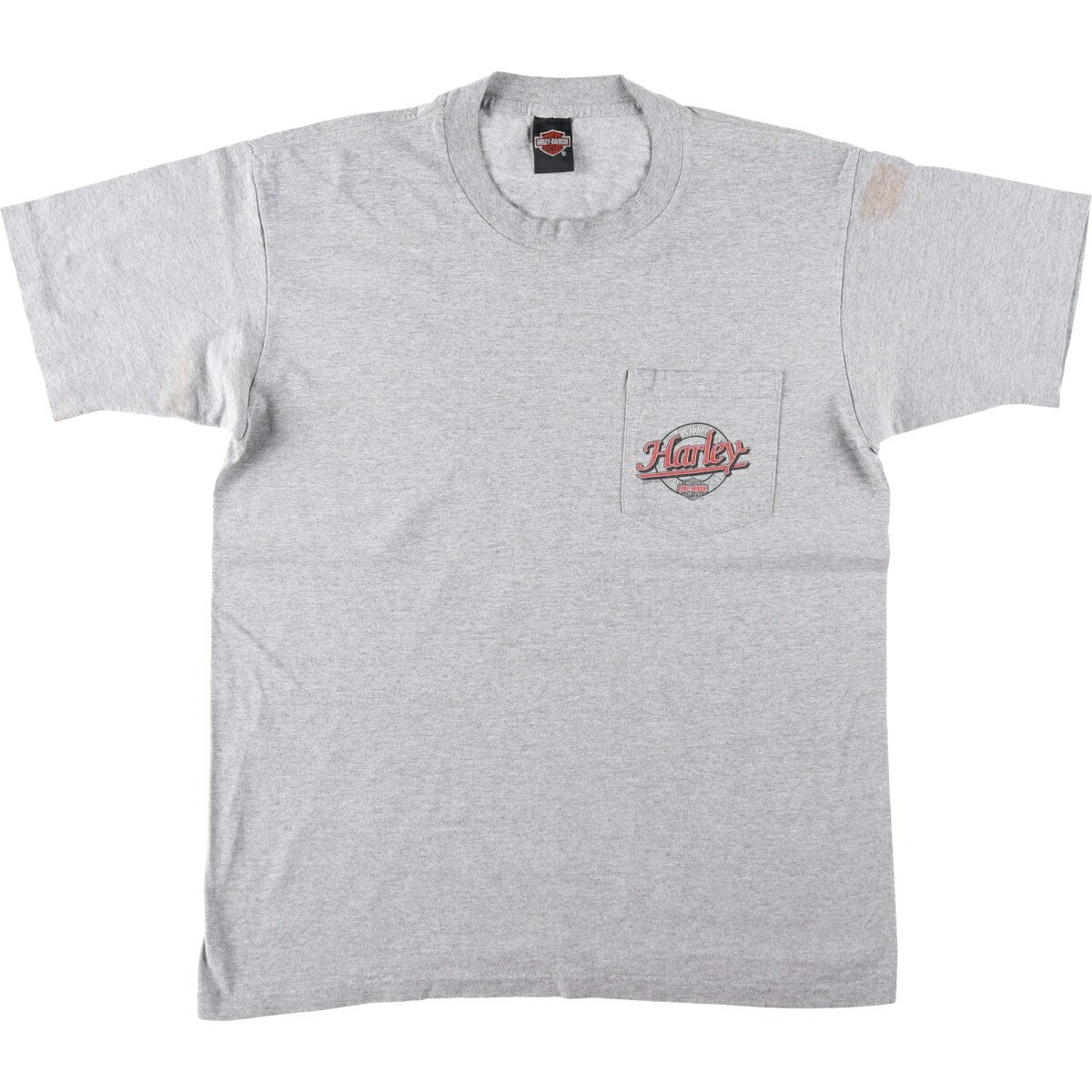 古着 90'S ハーレーダビッドソン Harley-Davidson 鷲柄 イーグル柄 モーターサイクル バイクTシャツ メンズL相当 ヴィンテージ /eaa638..