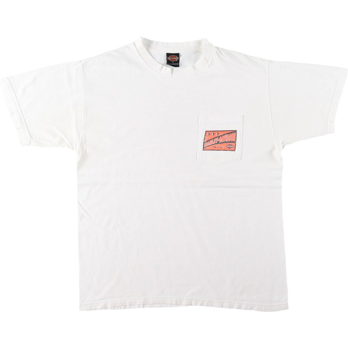 T-Shirts - 古着 00'S ハーレーダビッドソン Harley-Davidson ファイヤーパターン モーターサイクル バイクTシャツ USA製 メンズL相当 /eaa638491 【中古】 【260501】