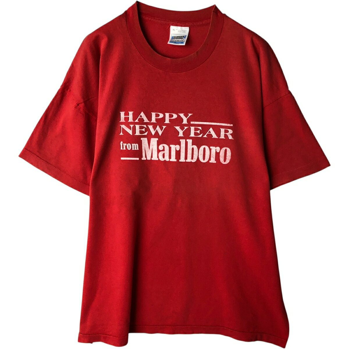 乐天商城 - 古着 ~90'S スクリーンスターズ SCREEN STARS FRUIT OF THE ROOM Marlboro マルボロ アドバタイジングTシャツ メンズXL相当 ヴィンテージ /eaa638737 【中古】 【260501】