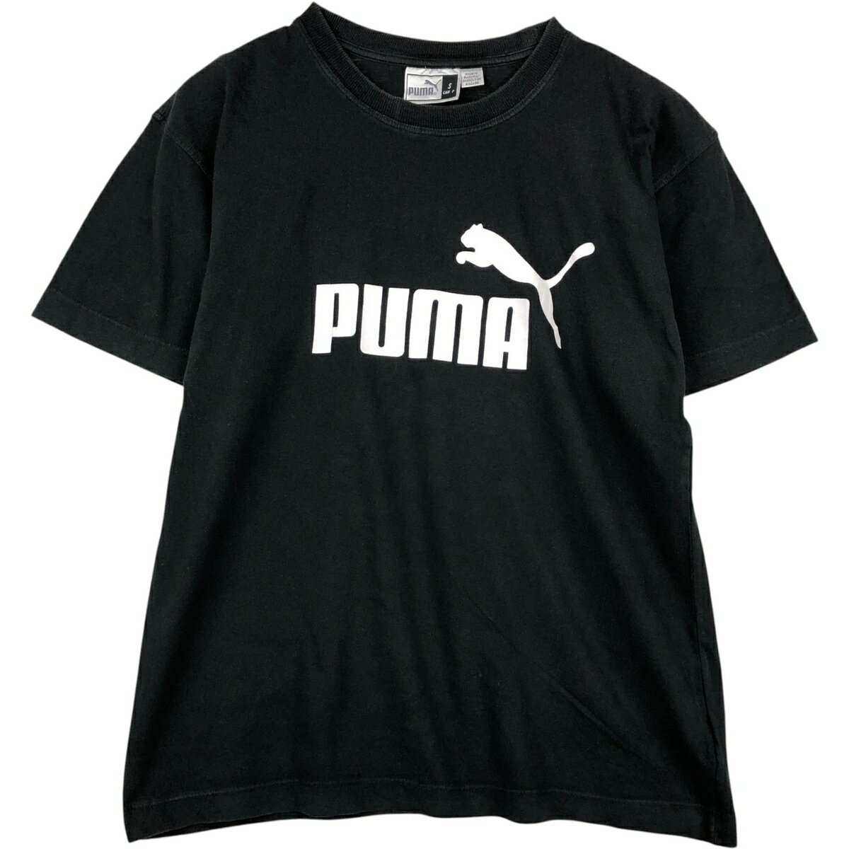 Rakuten - 古着 90~00'S プーマ PUMA ロゴプリントTシャツ メンズS相当 ヴィンテージ /eaa638740 【中古】 【260503】 ブラック系 春夏秋
