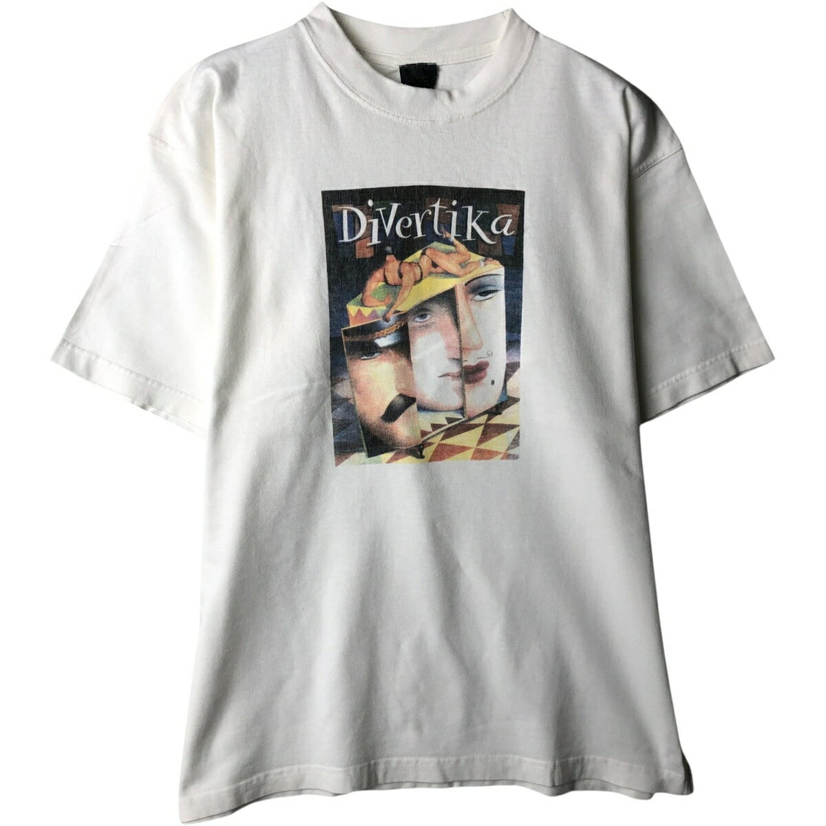 樂天商城 - 古着 DIVERTIKA アートTシャツ メンズM相当 /eaa638809 【中古】 【260429】